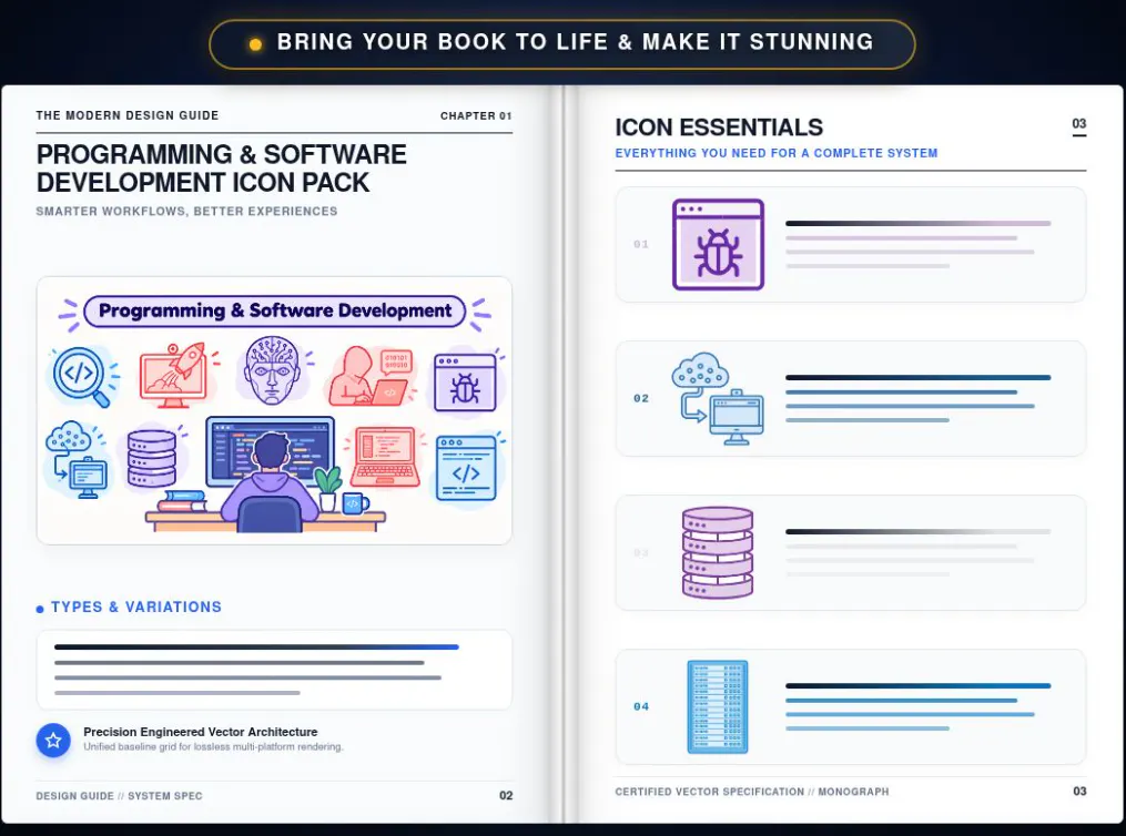 Programming & Software Dev Icon Pack gallery image