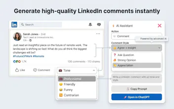 Linkedln AI Assistant gallery image