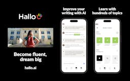 Hallo - AI Language Learning media 3