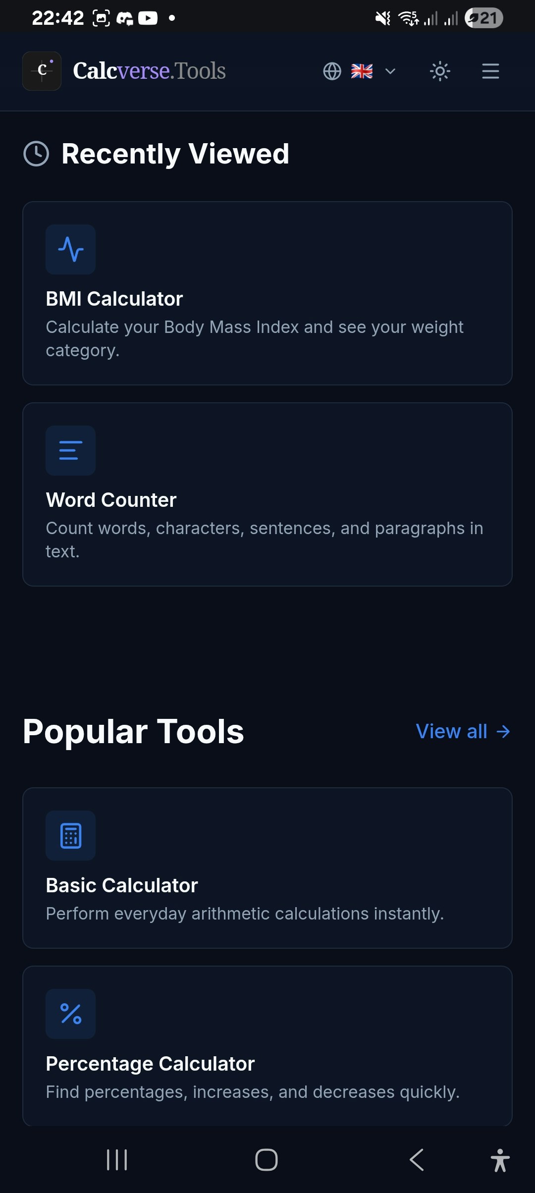 Calcverse.tools gallery image
