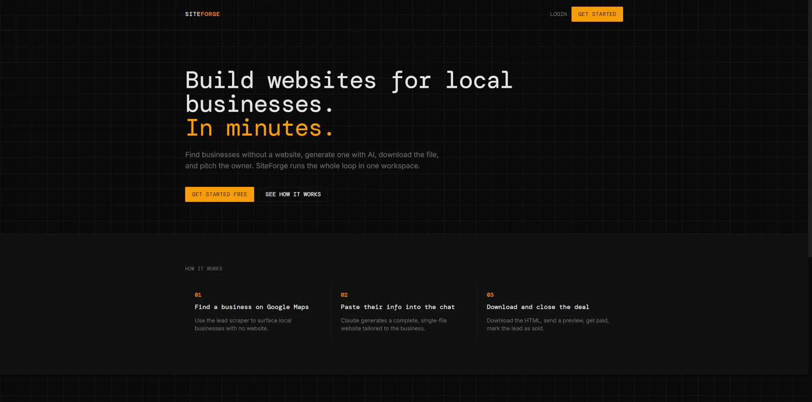 SiteForge screenshot 1