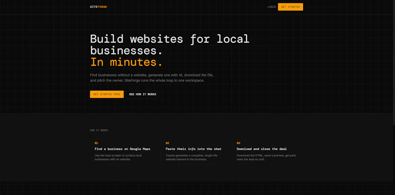 SiteForge screenshot 1