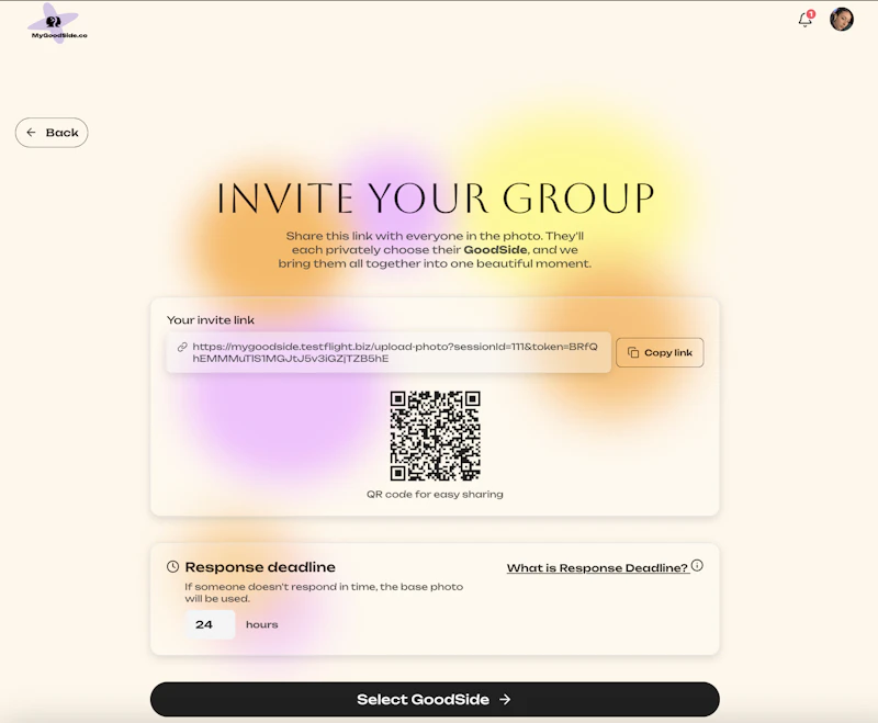 MyGoodSide.Co screenshot 4