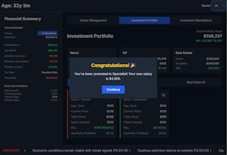 Financial Life Simulator gallery image