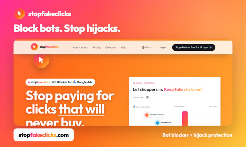 stopfakeclicks screenshot 2