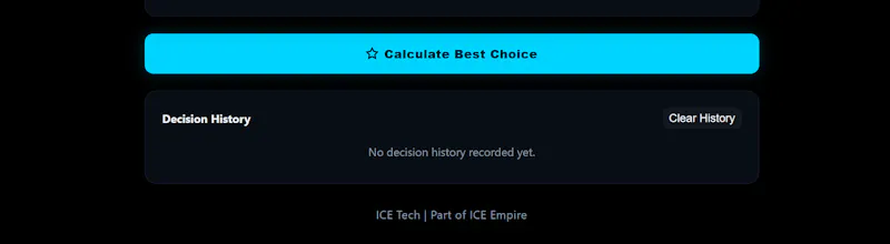 ICE Quick Decision Maker Pro ❄️ screenshot 1