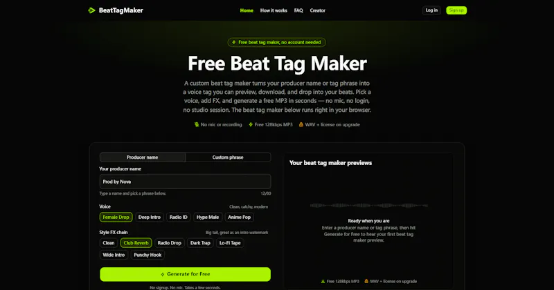 BeatTagMaker screenshot 1