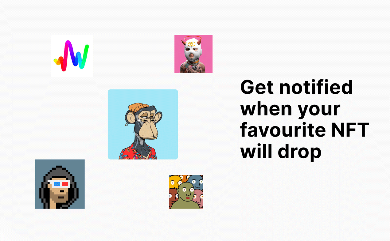 NFT drop calendar gallery image