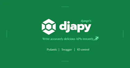 Djapy: Zero Boilerplate Django REST APIs gallery image