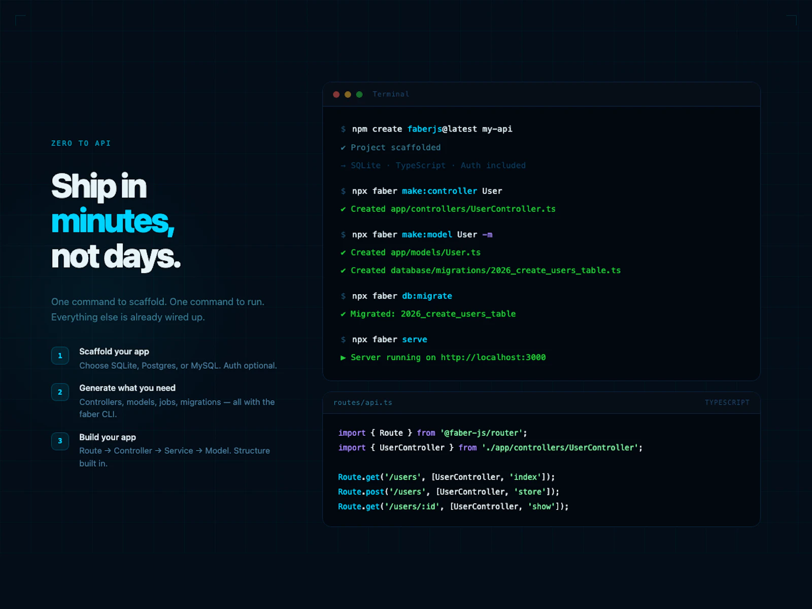 FaberJS screenshot 3