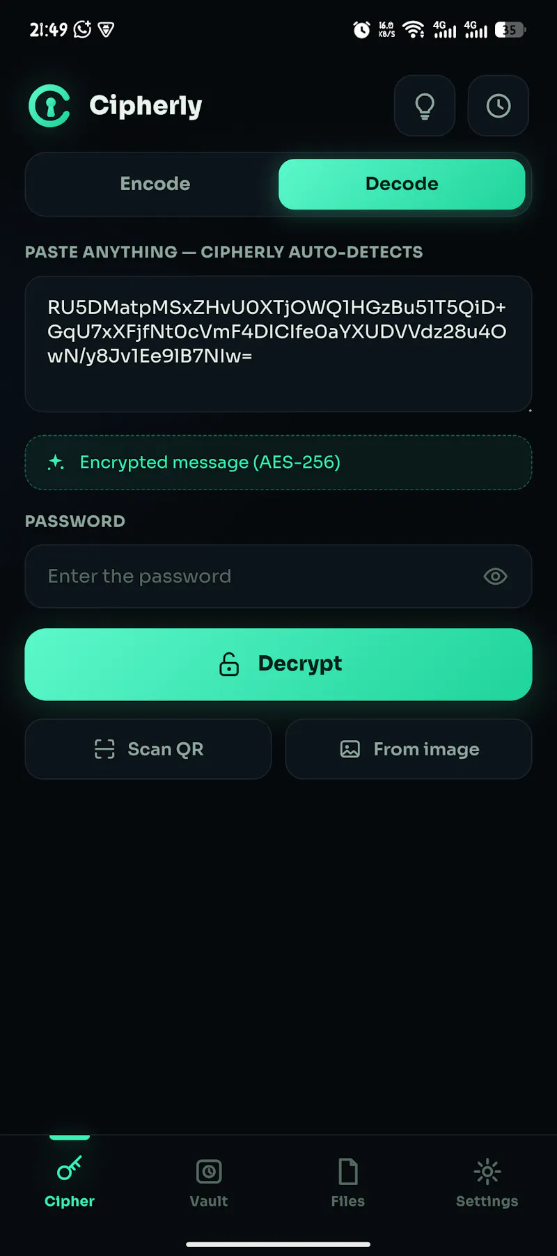Cipherly screenshot 4