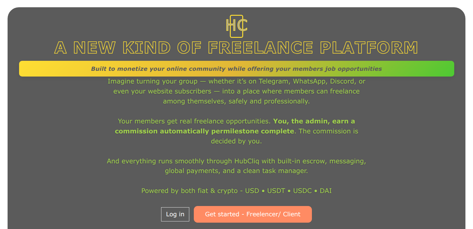 New Crypto Freelance Marketplace gallery image