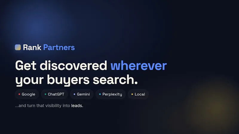 Rank Partners screenshot 1 (video preview)