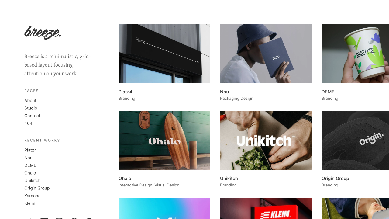 Breeze - Breeze is a minimalistic Framer portfolio template. media 4