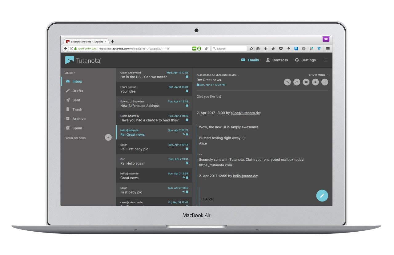 Tutanota gallery image