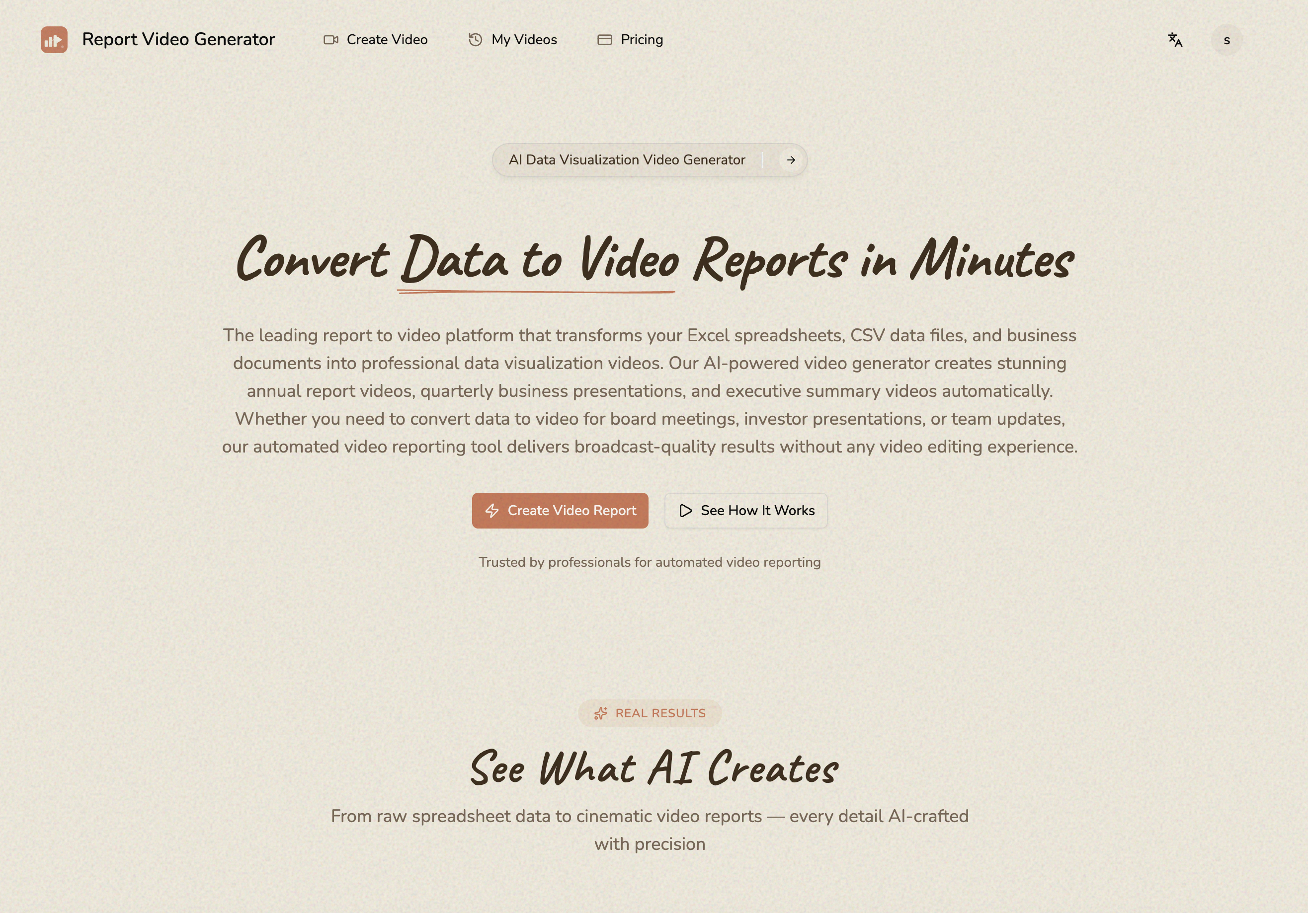 Report Video Generator gallery image