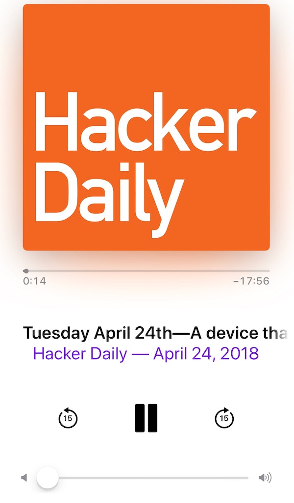 Hacker Daily Podcast gallery image