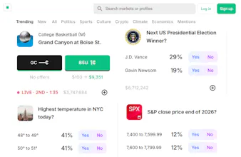 Prediction Market Software gallery image