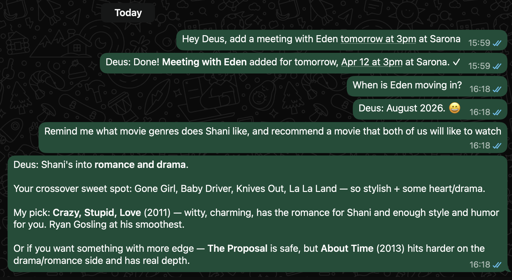 Deus - AI that actually knows you gallery image