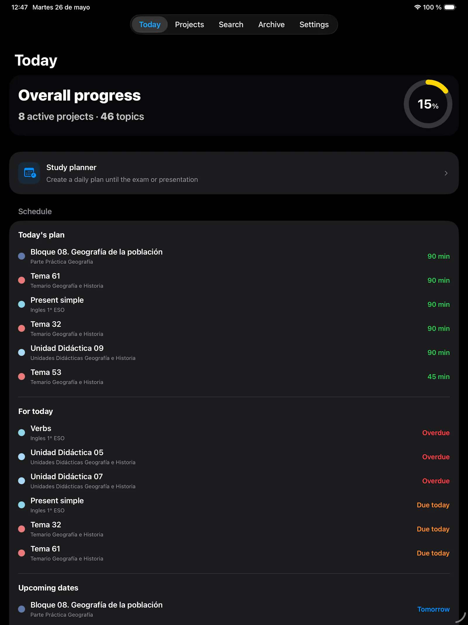 studyFlow screenshot 6