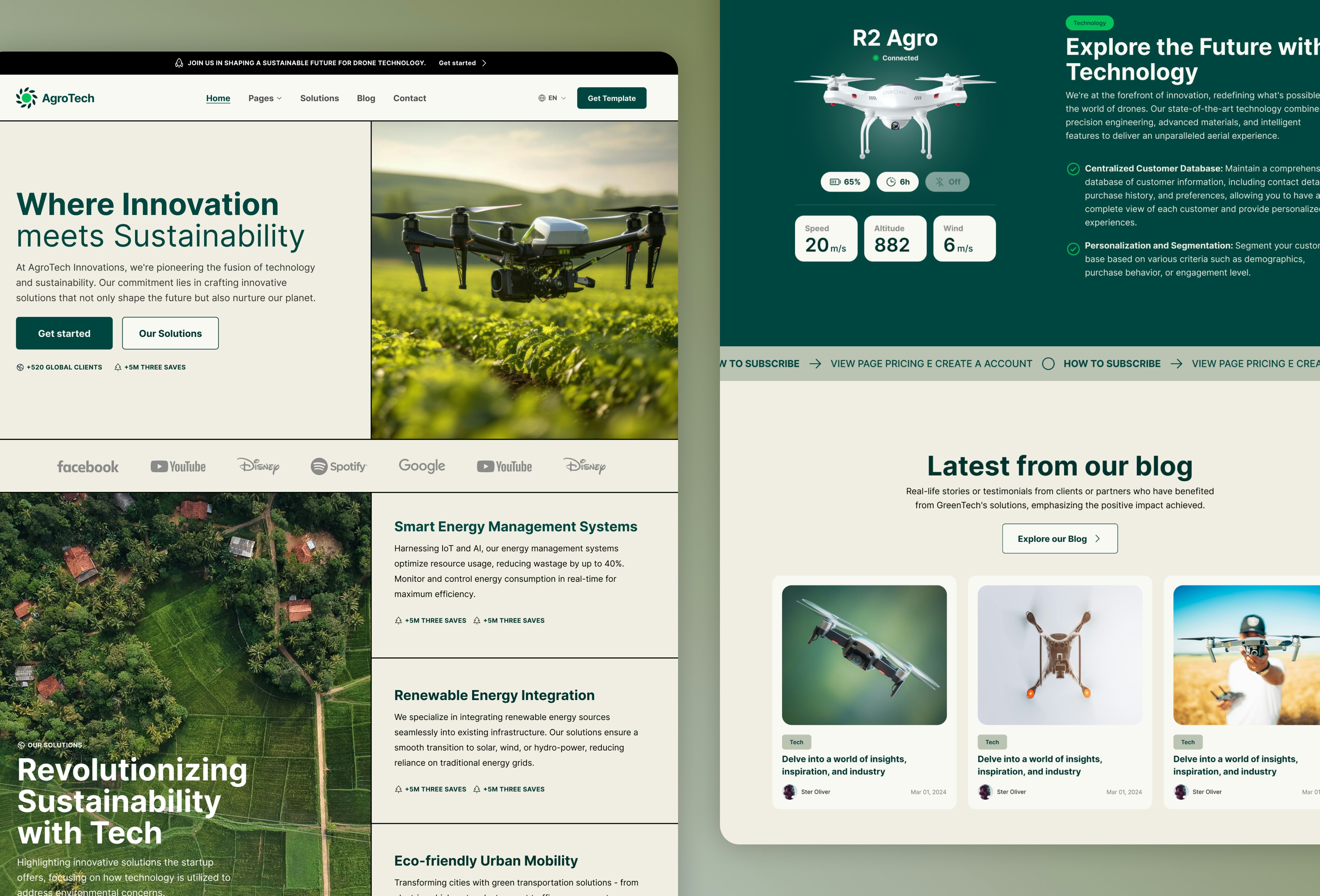 Agrotech - Templat Pertanian Permulaan media 1