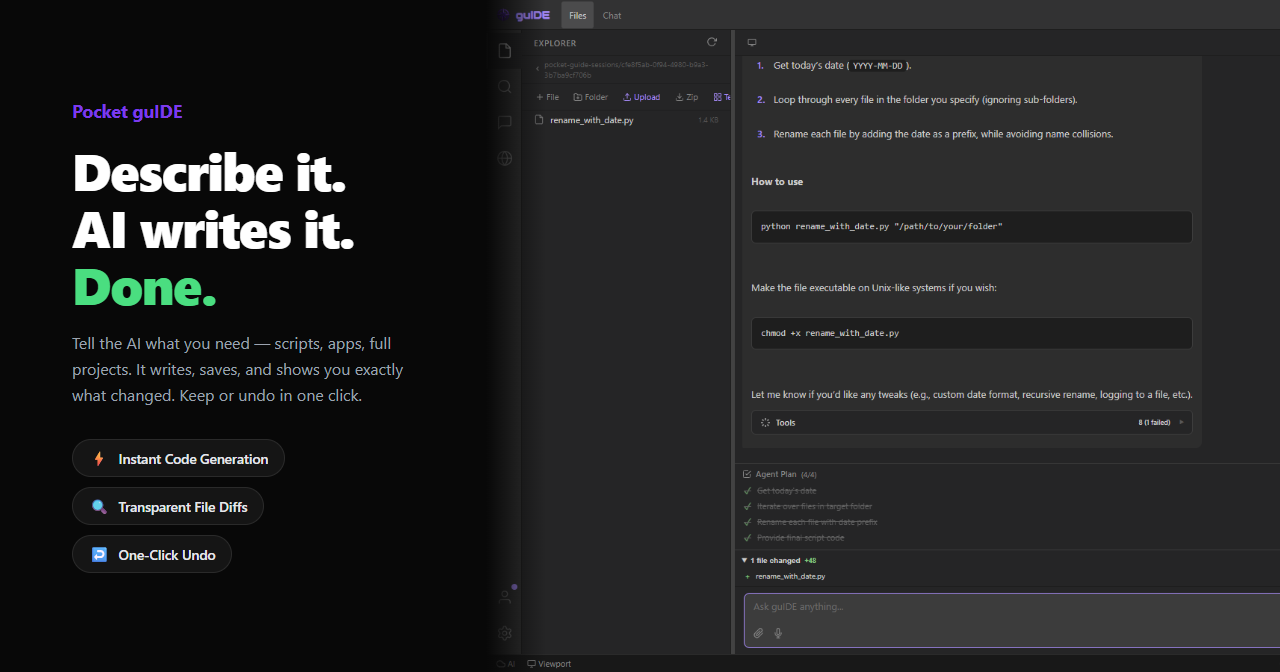 Pocket guIDE media 3