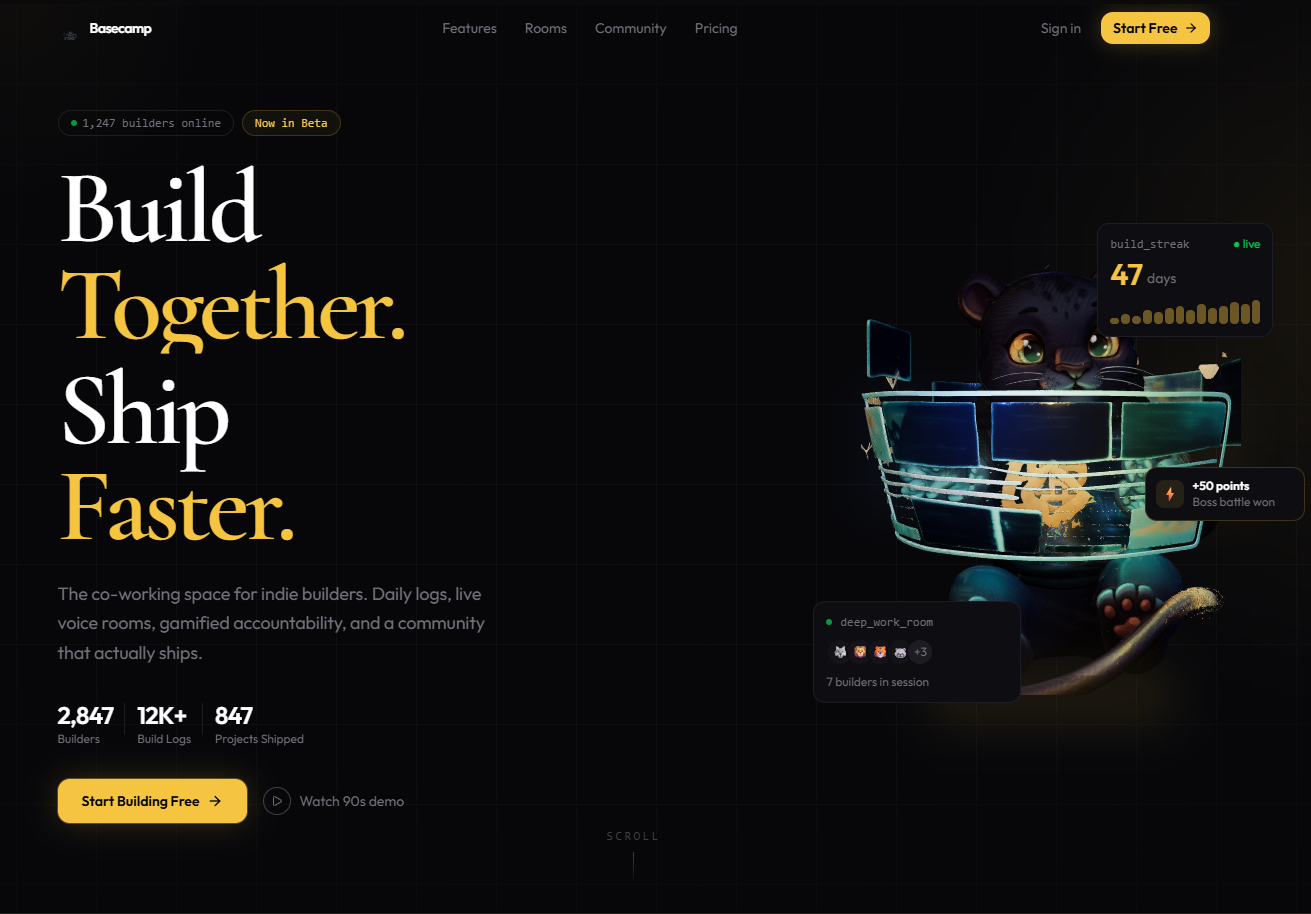 Basecamp — The Virtual Hacker House gallery image