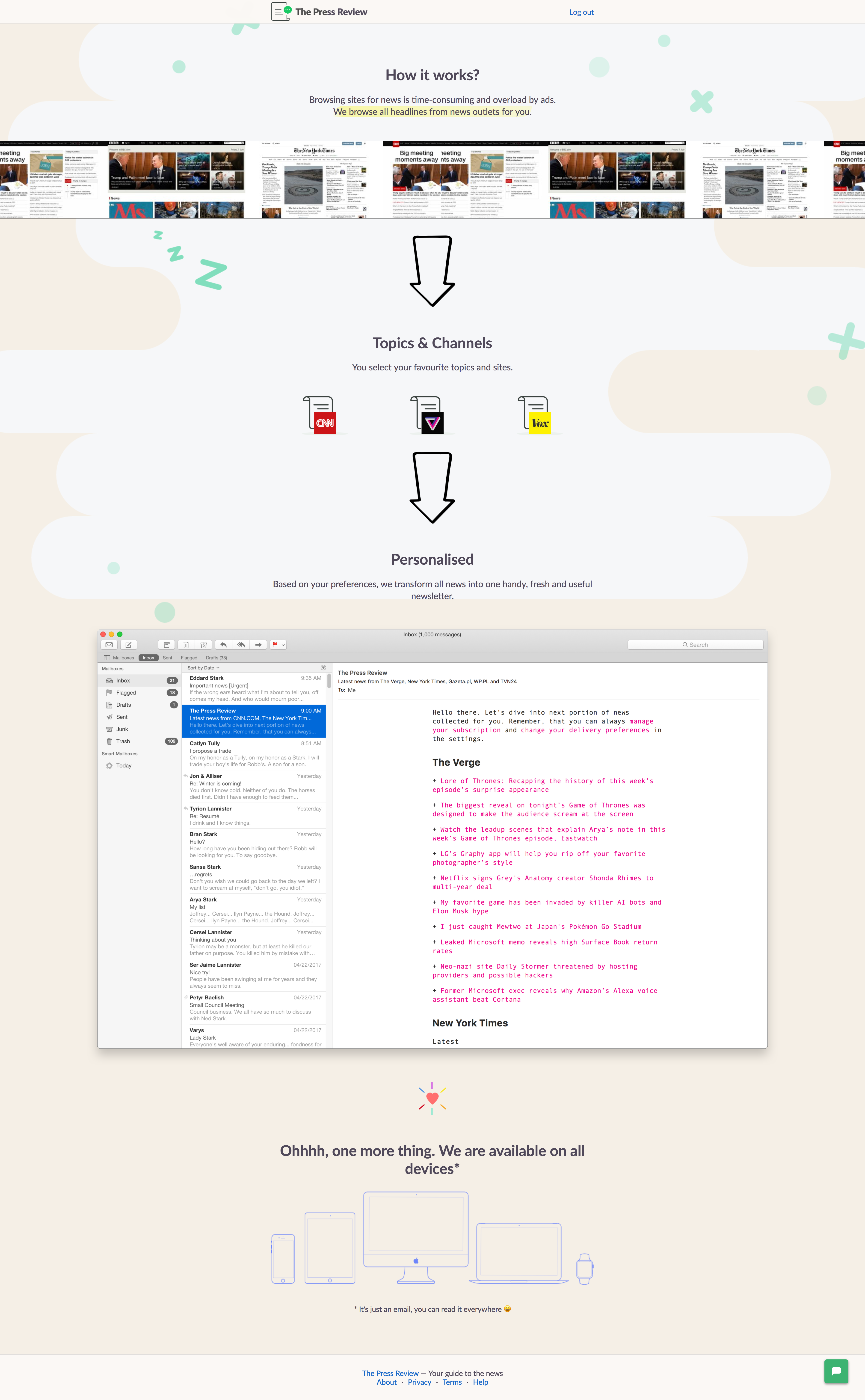 The Press Review gallery image