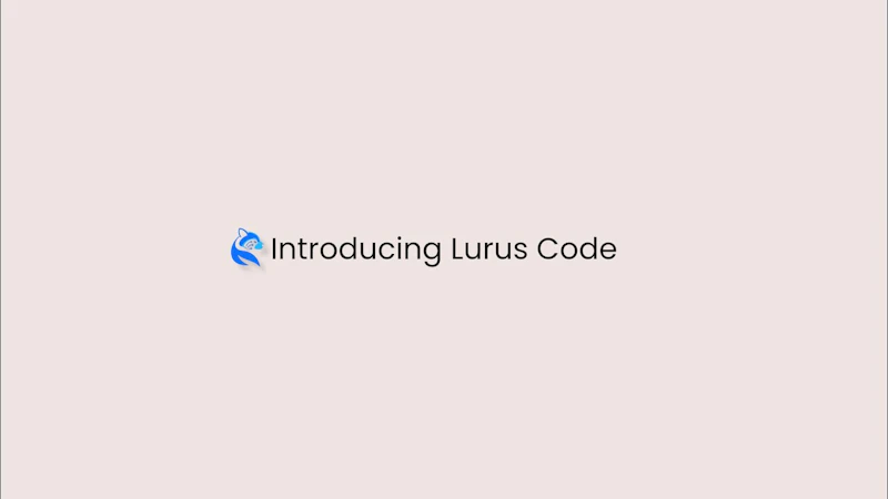 Lurus Code screenshot 1 (video preview)