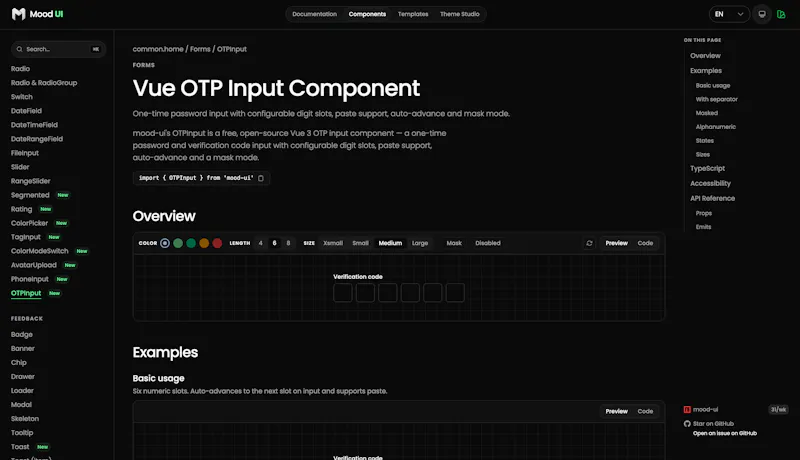 Mood UI screenshot 4