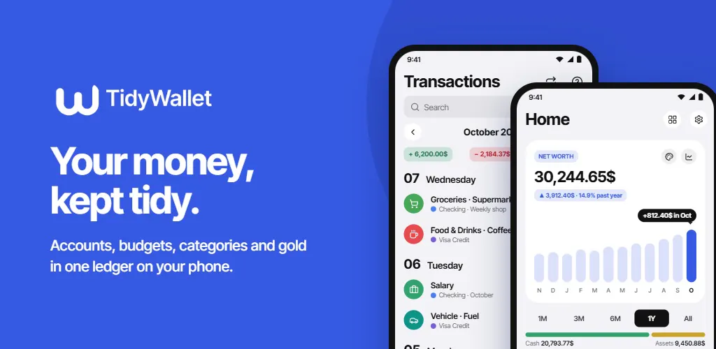 TidyWallet gallery image