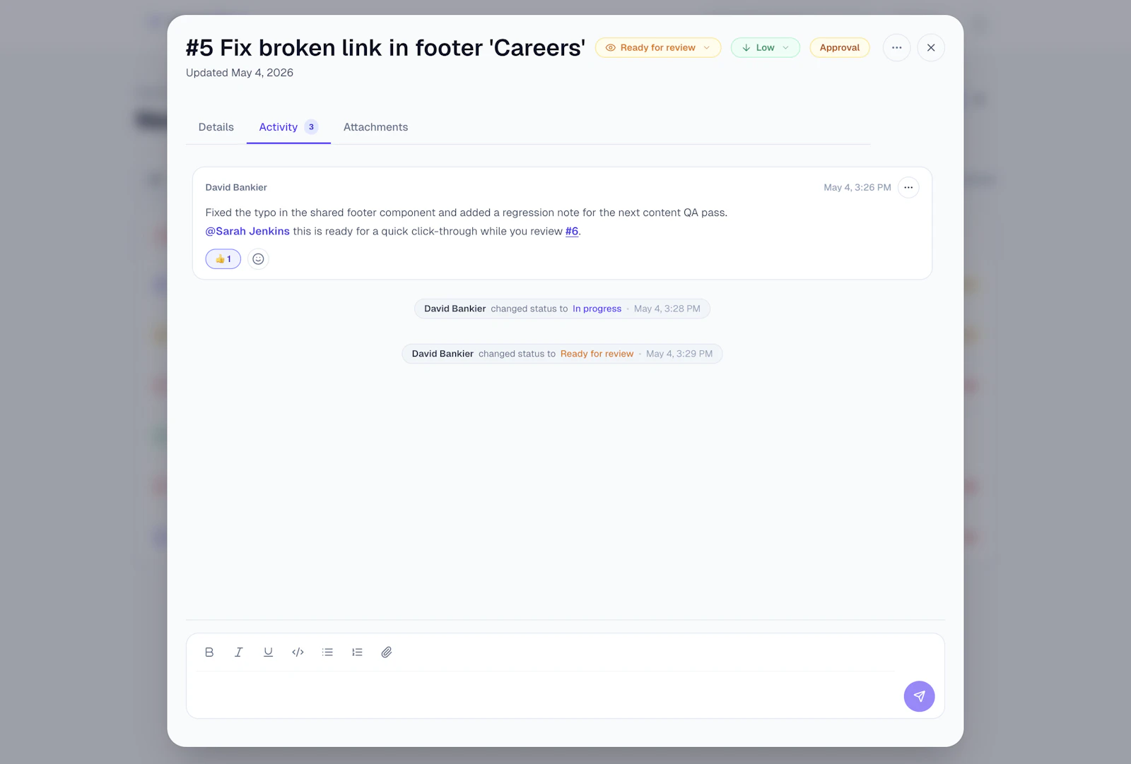 IssueClear screenshot 3