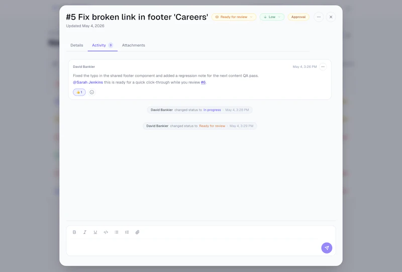IssueClear screenshot 3