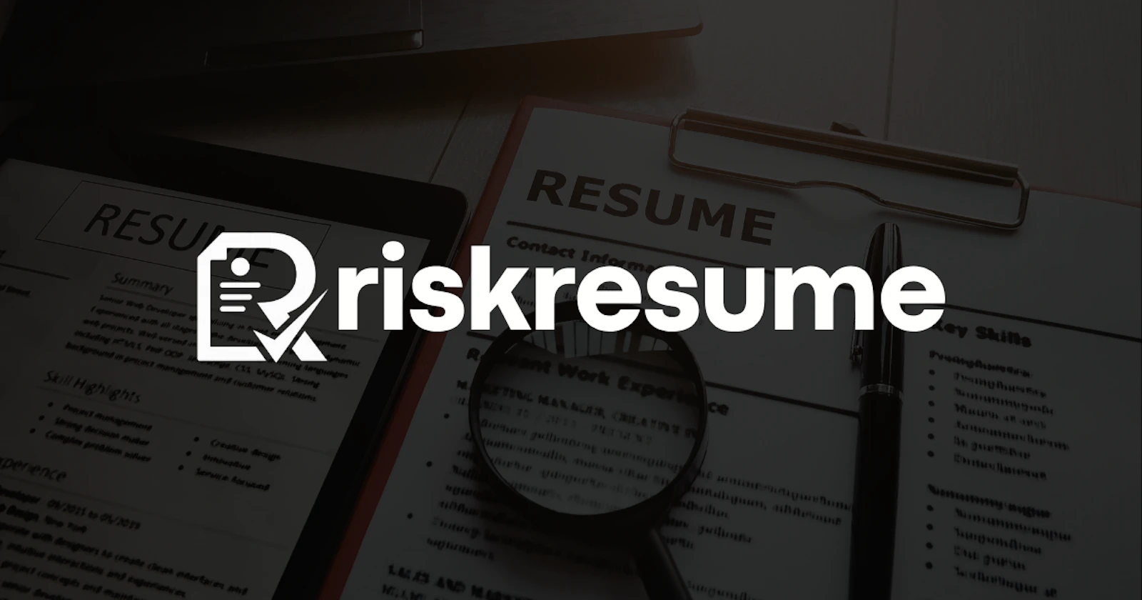 RiskResume screenshot 1