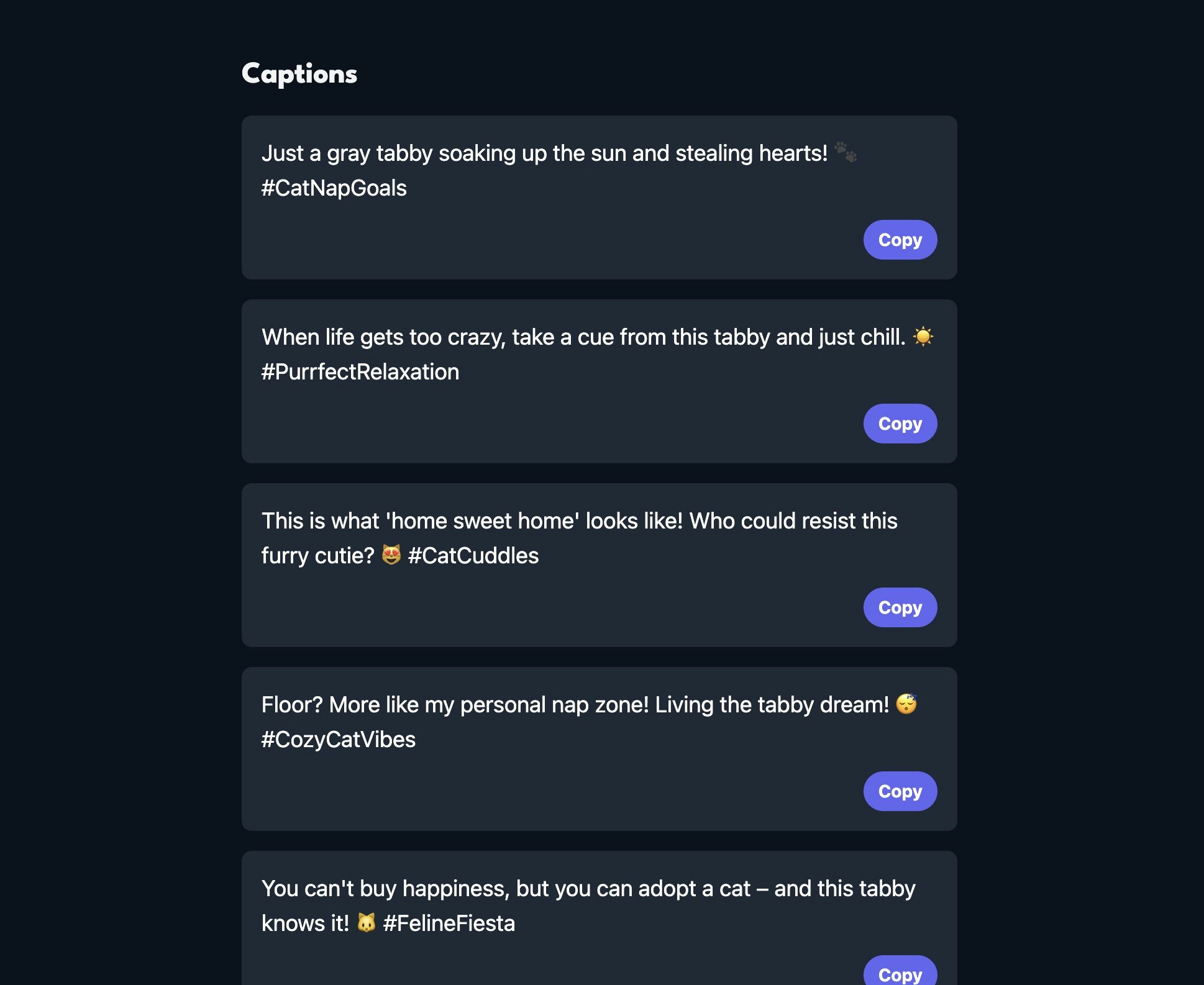Image Caption Generator gallery image