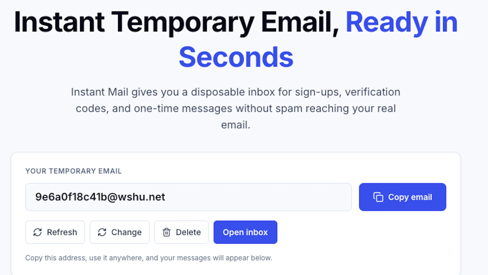 Instant Mail screenshot 2