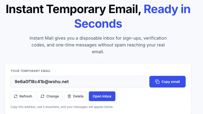 Instant Mail screenshot 2