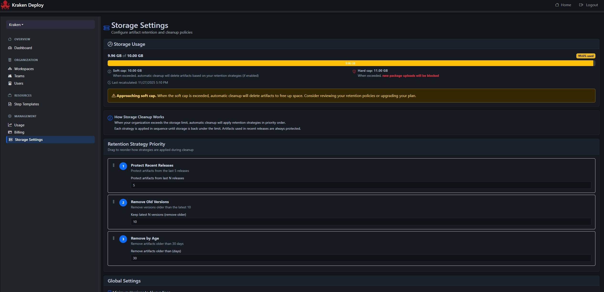 Kraken Deploy gallery image