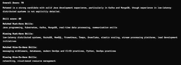 CV Sifting Tool by Quecto AI gallery image