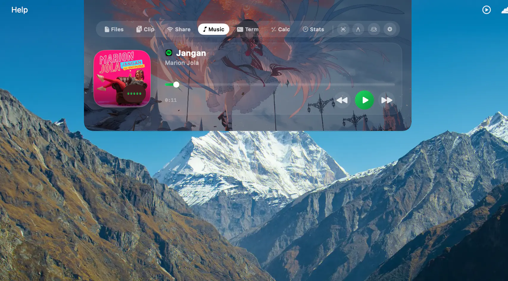 NotchDrop screenshot 2