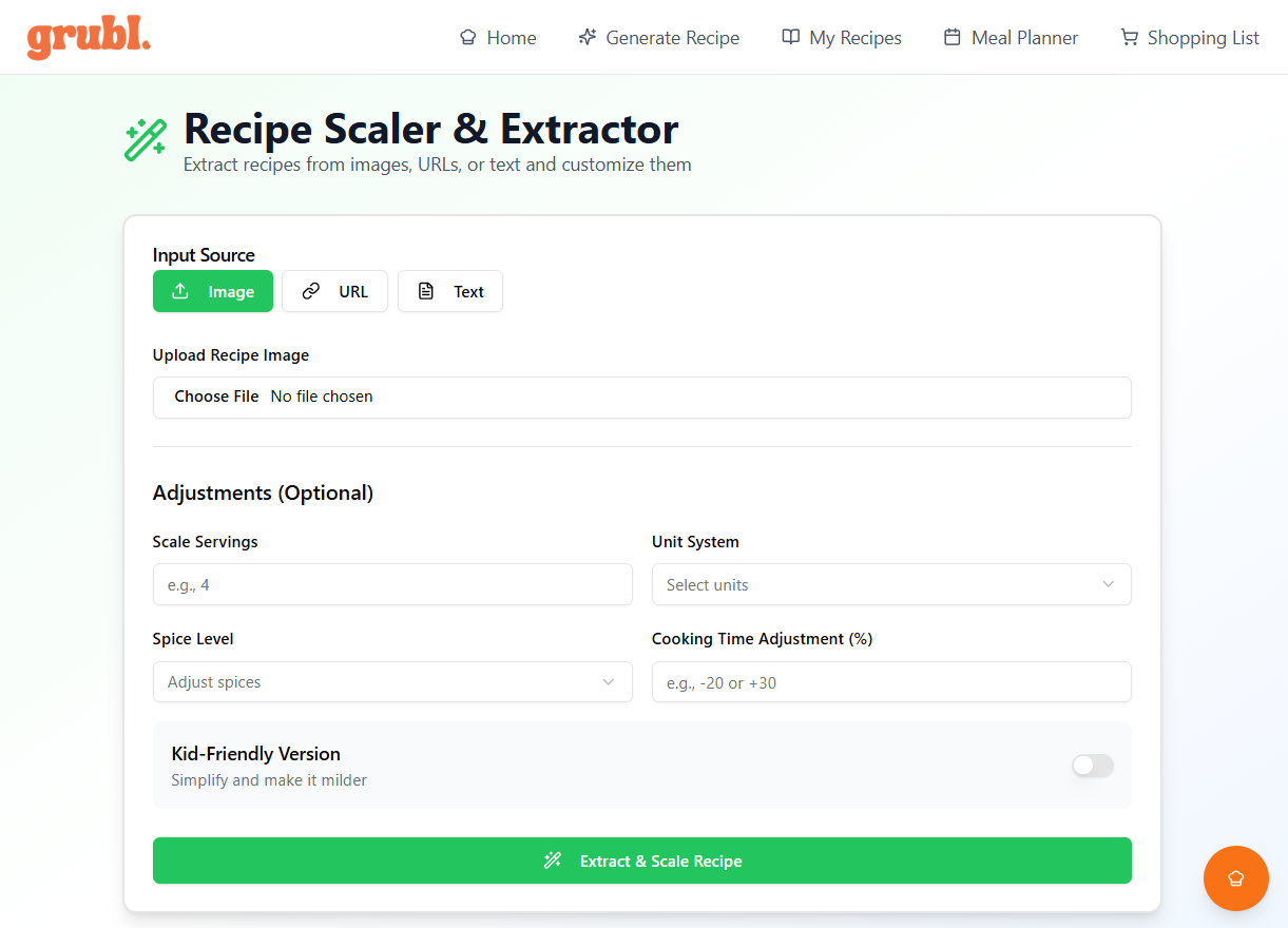 Grubl - Screenshot 2 showing product features and functionality