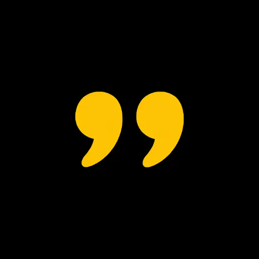Quoted logo