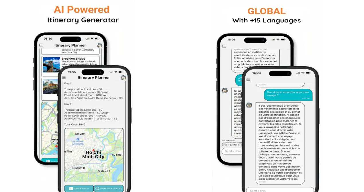 TRIPChatter AI Chat: Travel Assistant gallery image