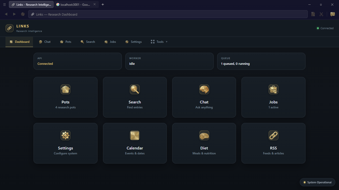 Links Local First AI Memory Layer gallery image