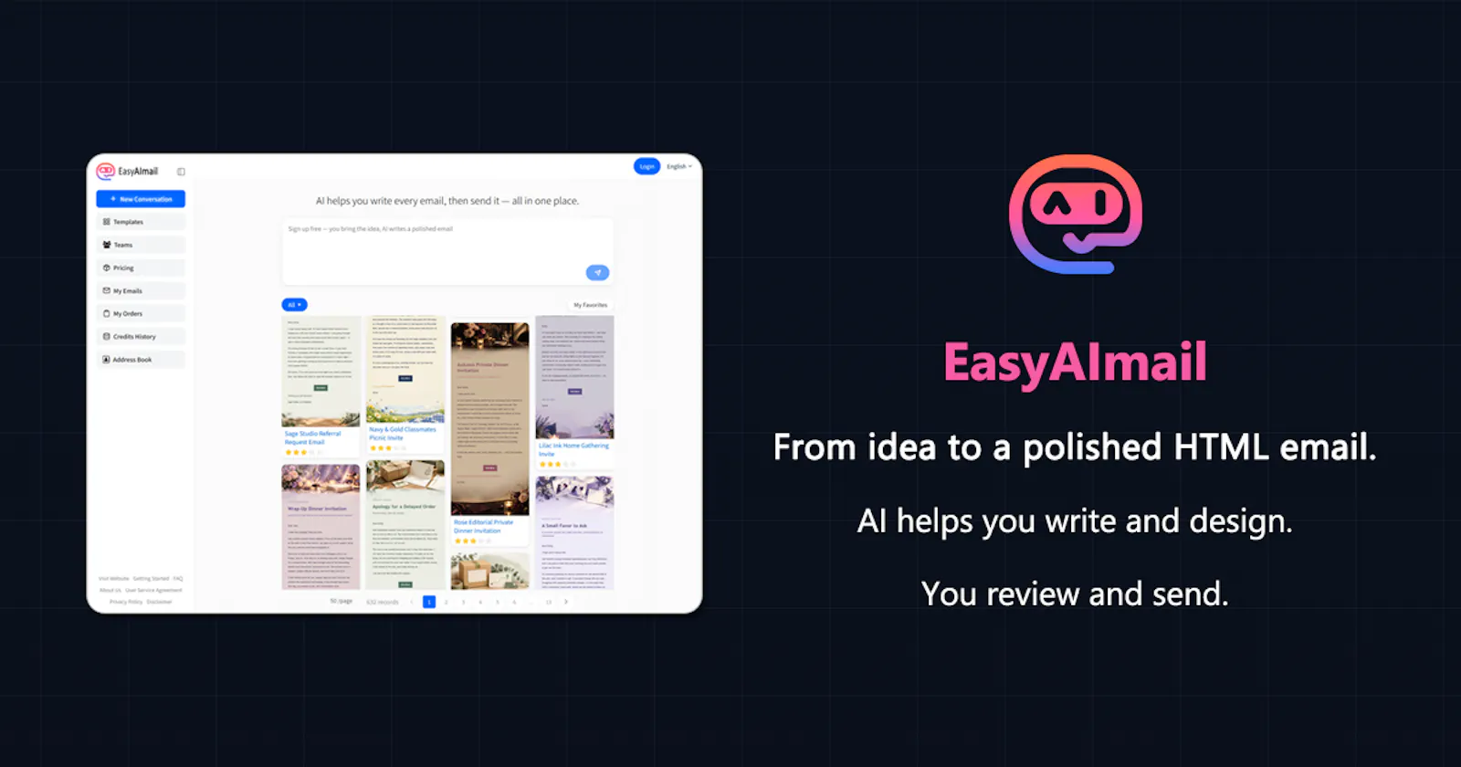 EasyAImail screenshot 2