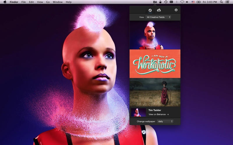 Wallpaper by Behance gallery image