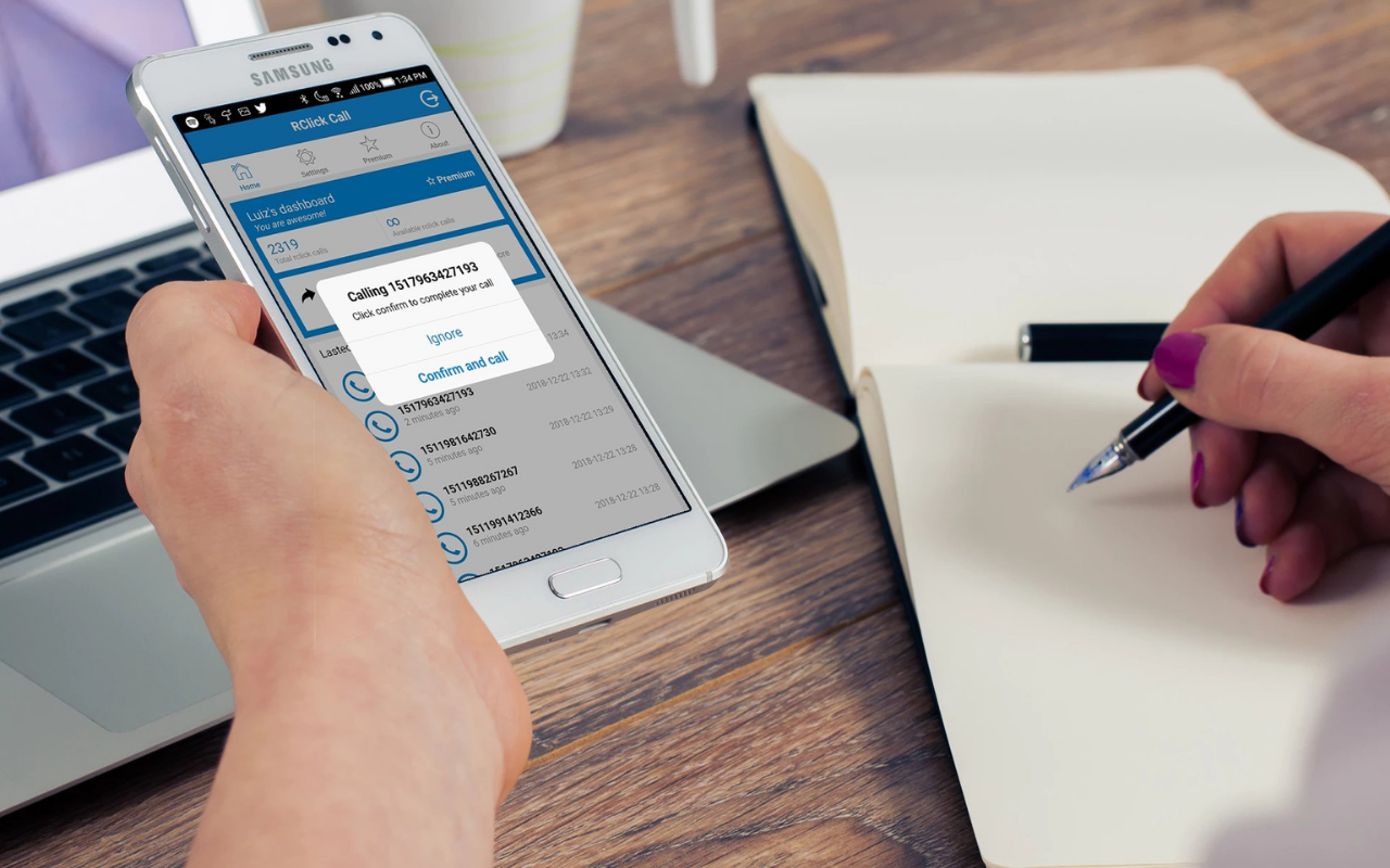 RClick Call gallery image