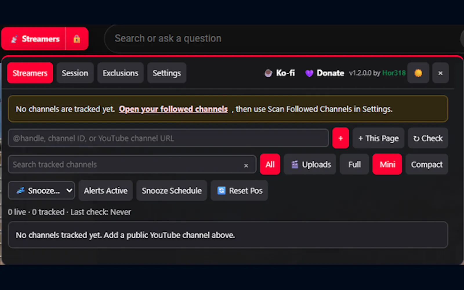 Aar318's YouTube Notifier screenshot 3