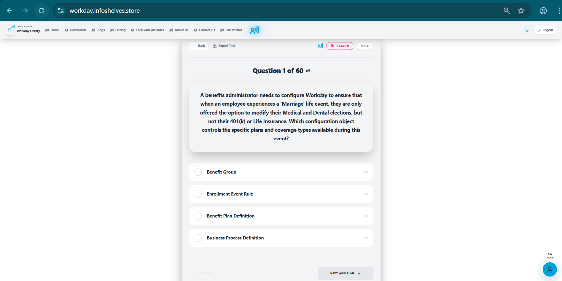 InfoShelves Workday Certification app gallery image