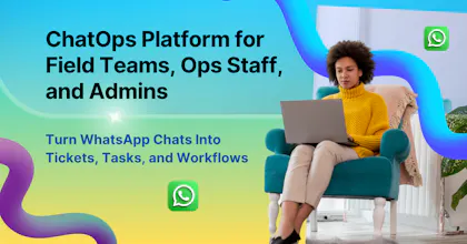 WhatsApp Low Code Chatbots Platform gallery image